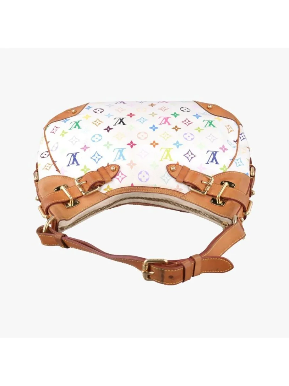 Louis Vuitton Greta Blanc Monogram Multicolor Shoulder Bag